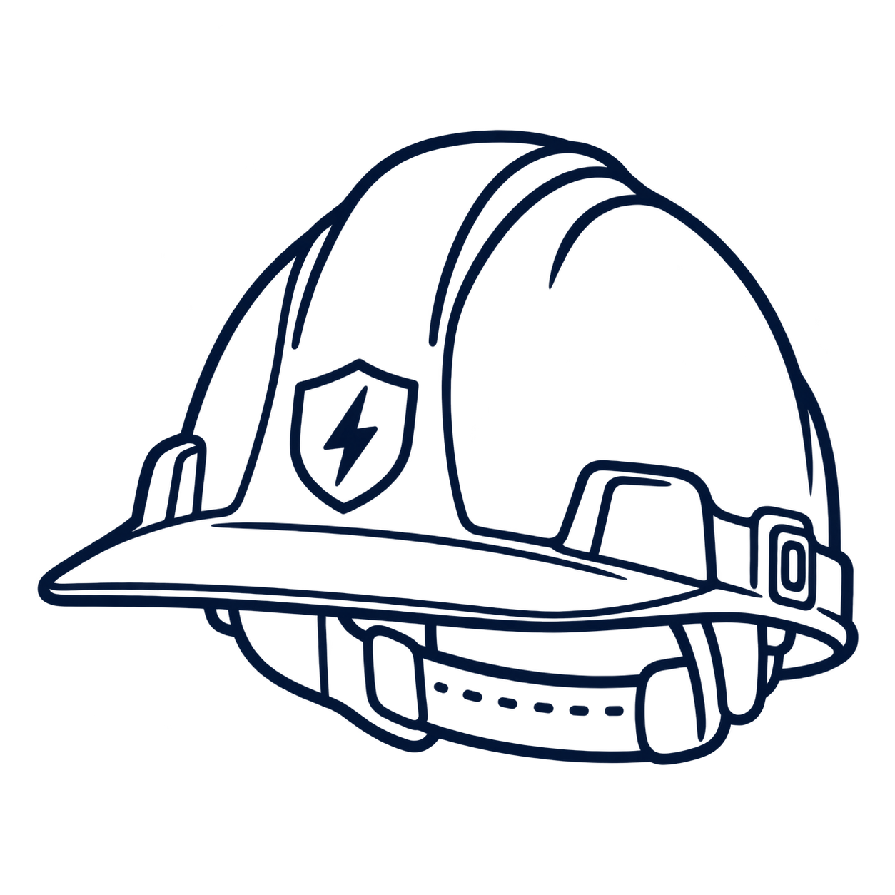 Casco de seguridad eléctrica